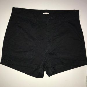 Black Garage Shorts